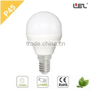 Led Bulb Lamp CE-approved P45 E14 4W Ceramic Bongs Plastic Housing Globe LED Light Bulb Led Light Bulb Speaker thumbnail-5