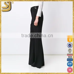 Latest Design High Waist Lace Flared Pants, Young Woman Flared Pants thumbnail-3