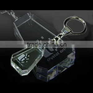Crystal Customized Logo Keychains for Decoration thumbnail-1