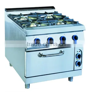 Stainless Steel Kitchen Gas Burner/cooker With Oven thumbnail-1