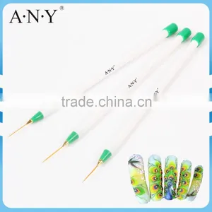 ANY Cheap Nail Art Nylon Liner Painting Plastic Nail Brush thumbnail-1