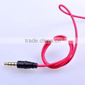 ULDUM Brand With Microphone Wholesale Braided Cable Earphone thumbnail-3