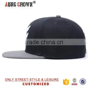 Fashion Hip-hop Custom Made 3d Embroidered Snapback Cap Hat thumbnail-3