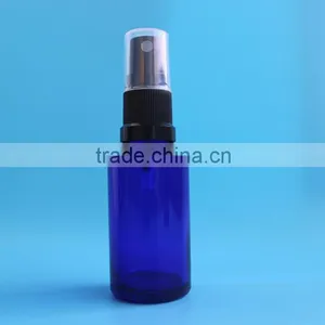 New Design 5ml Cobalt Blue Spray Bottle, Atomizer Essential Oil Bottle With Plastic Spray thumbnail-2