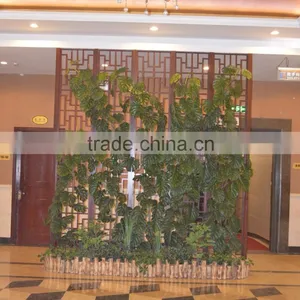Reataurant Wall Decoration Artificial Monstera Leaves thumbnail-1