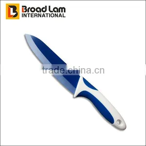 6" Blue Color Ceramic Blade Chef Knife thumbnail-1