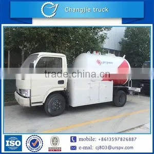 With CCC ISO BV Approved Dongfeng 4x2 Mini Lpg Gas Tank Truck thumbnail-1