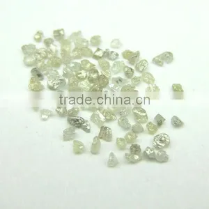White, Gray Industrial Grade Rough Diamond Very Small Size thumbnail-1
