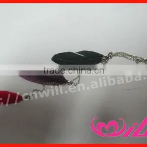 Hot Sale Real Feather Hair Clip In Hair Extension Hair Accessories thumbnail-1