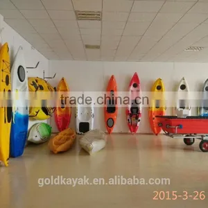 Plastic Three Person Kayak Family Kayak High Quality thumbnail-2