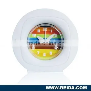 Fashion Plastic Table Desk Alarm Calendar Quartz Clock RD9199 thumbnail-1