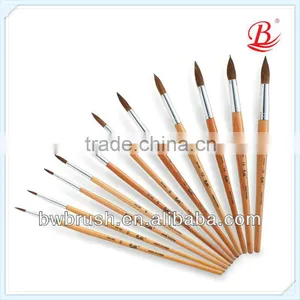 Professional Horse Hair Paint Brush,artists Brushes thumbnail-1