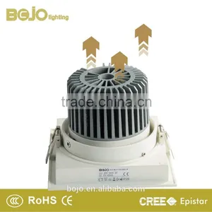 Square White 20w Cob Led Downlight With Aluminum Heat Sink thumbnail-3