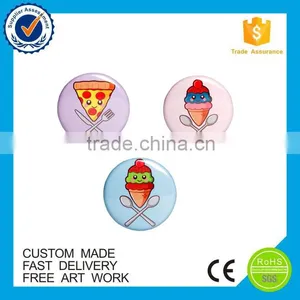 2016 Beautiful Customized Round Epoxy Fridge Magnet thumbnail-1