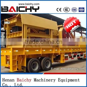 SMC1214PFS Mineral Recycling Tyre Impact Mobile Crusher Price thumbnail-3