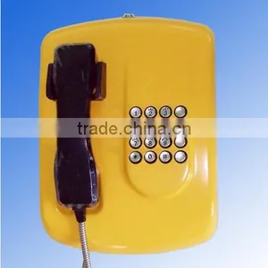 IP55 Telephone With Sim Card KNZD-04 Waterproof Corded Telephone for Bank Office Telephone thumbnail-2