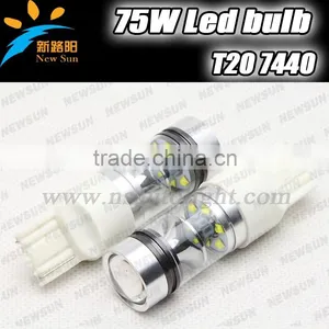 15SMD C Ree XBD T20 Singal Contact LED Bulbs For Front / Rear Turn Signal Lights 12V White Auto Parking Car Drl Fog Light thumbnail-1