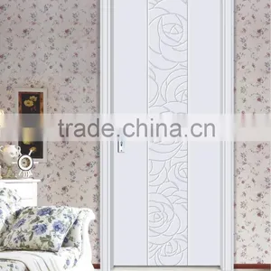 2016 Hot Selling Flat Desgin PVC Wooden Door thumbnail-1