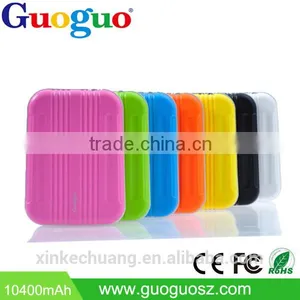 Guoguo 2016 New Design Suitcase Style 8000mah 2A Output Travel Portable Power Bank for Iphone7 thumbnail-1