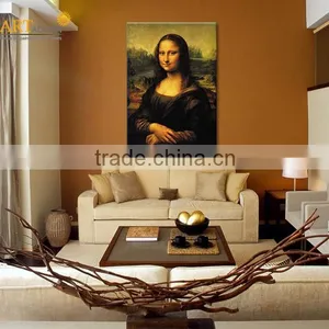 Frameless Famous Mona Lisa Canvas Decorative Painting thumbnail-1
