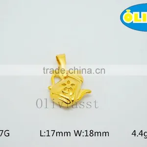 Olivia 2016 New Fashion Modern 316 Stainless Steel Cast Metal King Queen Imperial Crown Pendant thumbnail-4