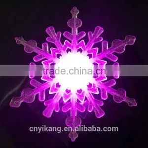 Christmas Day 2015 Decorative Snowflake Light Snowflake Motif Light thumbnail-6
