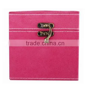 Three-tiered Luxury Storage Box With Metal Lock thumbnail-6