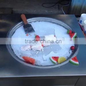 2016 Frozen Yogurt Fruit Instant Ice Cream Rolls Machine With Real Fruits in Thailand thumbnail-5