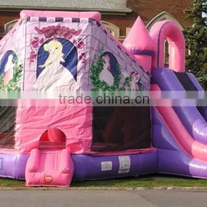 PVC Material Inflatable Castle Bouncey With Water thumbnail-5