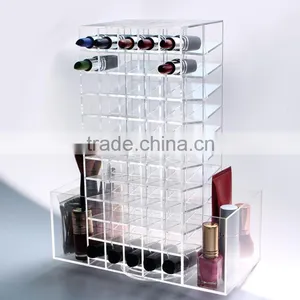 Latest Technology Deft Design Various Customized Stylic High Clear Acrylic Lipstick Display Rack Wholesale thumbnail-1