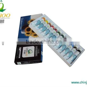 12 Colors Professional Water Paint Set thumbnail-1