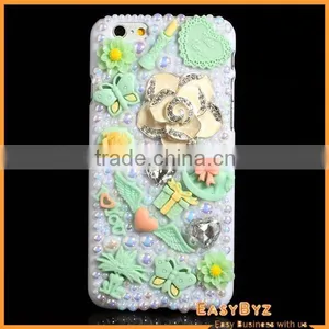 High Quality 3D Rhinestone Case, Manufacture for Apple Iphone 6 Case thumbnail-1