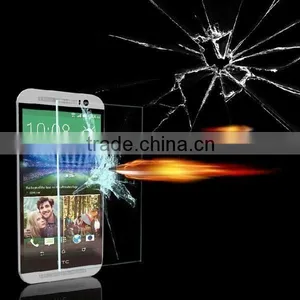 Tempered Glass For HTC One M8 Screen Protector ,9H Tempered Glass Screen Protector for HTC One M8 thumbnail-1