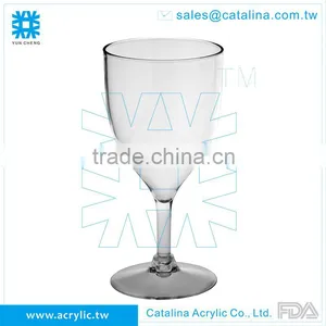 Acrylic Clear 336ML Transparent Barware Plastic Beverage Wine Glass thumbnail-2