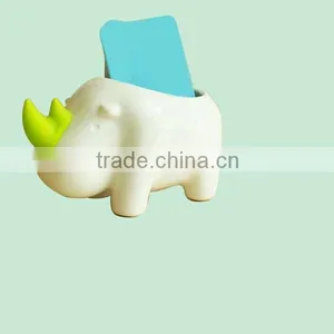 Cute Rhinoceros Shaped Smart Phone Holder thumbnail-1