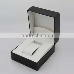 Black Fancy Paper Watch Box , Cardboard Watch Box , Watch Box Packaging thumbnail-1