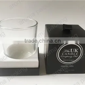 Custom Logo Printed Luxury Rigid Packing Box for Candle, Top Quality Candle Box Luxury thumbnail-1