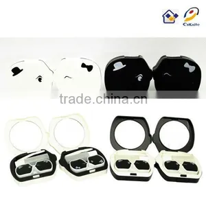 A-8003 Ningbo Black Sclera Contacts Black Pig thumbnail-1