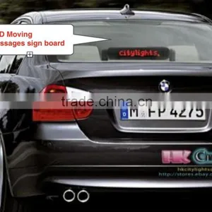 2016 the Most Hot-selling 11 Messages Programmed Scrolling Messages Speed and Intensity Adjustable Led Car Display Board thumbnail-3