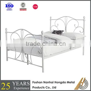 Soft Velvet Dove Bedstead thumbnail-1