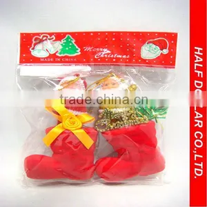 Christmas Ornament, Christmas Decoration/Santa Claus Pendant/2 pc Each Set thumbnail-1