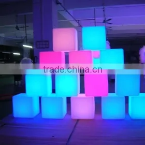 Hot Sale Color Changeable Led Night Club Cube Furniture thumbnail-3