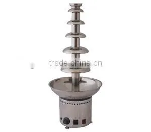 Popular Party 6 Tiers Stainless Steel Commercialrival Chocolate Fountain Stand Machine, Chocolate Fondue Fountain thumbnail-2
