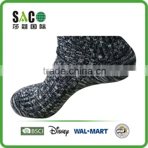 Grey Melange Free Knitting Heavy Man Socks thumbnail-3