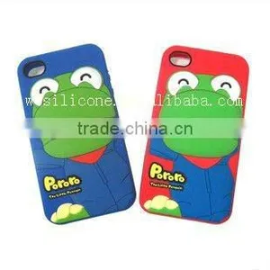 Cartoon Silicone Mobile Phone Skin Sheath i Phone4 4S Case thumbnail-1