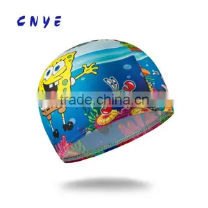 CNYE New Junior Fun Swim Silicone Pool Cap Kids Swimming Hat - Jen Jen Jellyfish, Funny Silicone Cap, Silicone Kids Caps thumbnail-3