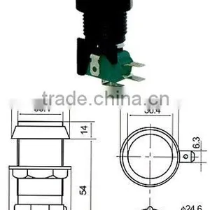 Push Button Switch Electrical Wiring FL6-060 Keyboard Latching thumbnail-1