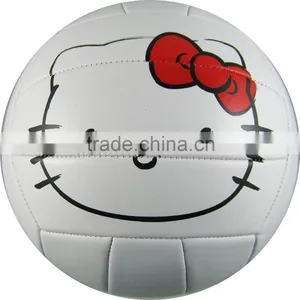 2016 Fashion Design Cheap Price Matchine Stitched Soft PVC Leather Volleyball Ball thumbnail-2