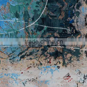 100%Hand-Painted Art Abastract Oil Painting thumbnail-6