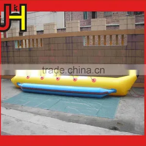 Newly Inflatable One Tube Banana Boat 5 Person thumbnail-1